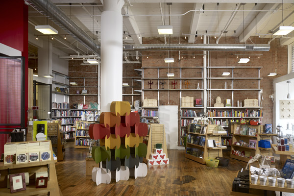 The AIA Bookstore sells wonderful books about architecture, art and design, along with other gifts.